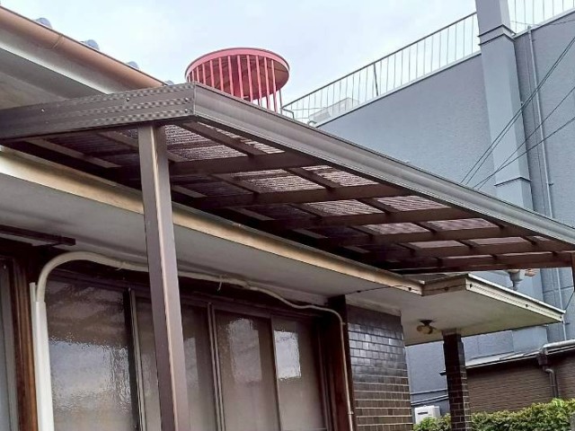 波板　アフター